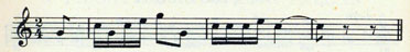 BAND musical notation.