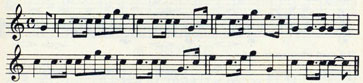 15. GENERAL SALUTE musical notation.