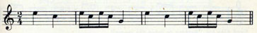 EXTEND musical notation.