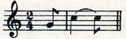 CARRY ON musical notation.