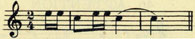 54. ADVANCE musical notation.