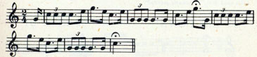 LIBERTY MEN musical notation.