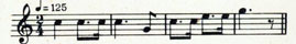 ROYAL MARINES Portsmouth Division musical notation.
