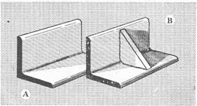 Figure 36-79. Angle clips; B with bracket.