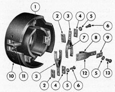 Figure 13-24. Terminal block assembly
partially disassembled.