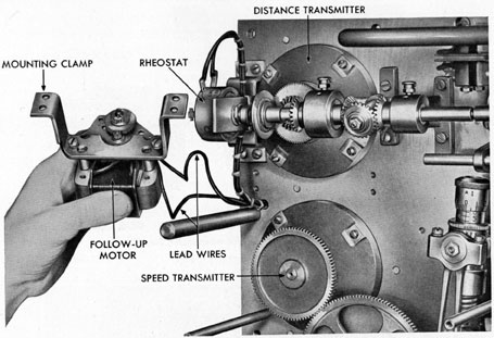 Figure 13-30. Removing follow-up motor.