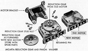 Figure 5-51. Replacing lead screw drive motor Step 3.
