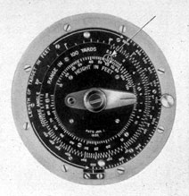 Figure 2-12. Infinity setting of stadimeter dials of
Type II periscope.