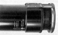 Figure 6-14. Collimator reticle lens set at 3110-foot target distance.