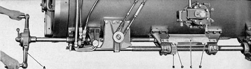 Figure 64 Opening power operated muzzle door by hand.