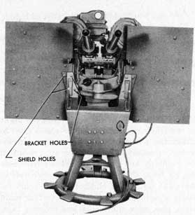 Figure 34. Power-Unit Bracket on Adapter Plates.