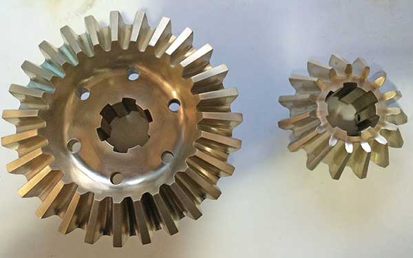 photo of two gears