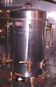 Photo of typical coffee urn.