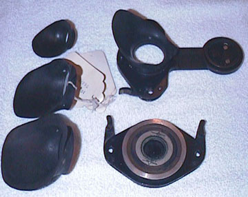 Photo of periscope single eye pieces.