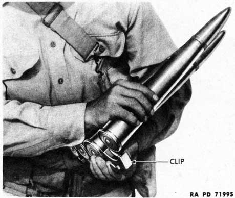 Figure 99 - Loading Cartridge in Clip