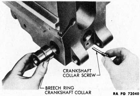 Figure 148-Breech Ring Crankshaft Collar-Disassembled