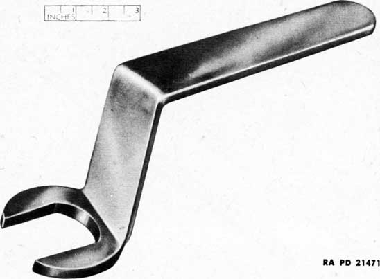 Figure 214-Equilibrator Rod Nut Wrench B198554