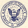 Department of Navy Bureau of Ordnance