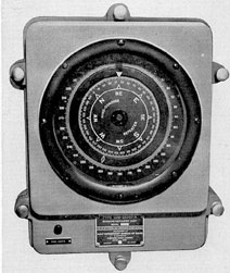 Figure 14-10. Target bearing indicator, type installed
At plotting stations.