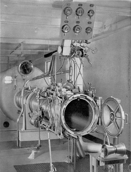 Photo of torpedo tube trainer
