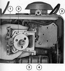 Figure 5-21. Removing follow-up motor.