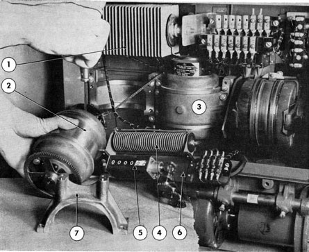 Figure 5-23. Removing self-synchronous transmitter.