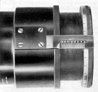 Figure 4-70. Collimator micrometer vernier arm.