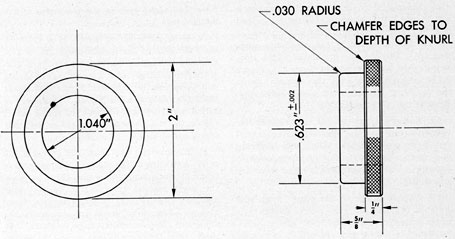 Figure 7-24. Spring barrel wrench guide bushing.