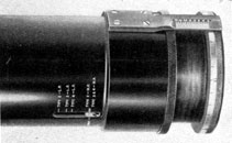 Figure 7-28. Collimator reticle lens set at 4800-foot
target distance.
