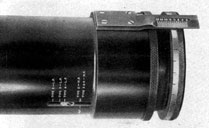 Figure 7-29. Collimator reticle lens set at 62-foot
target distance.