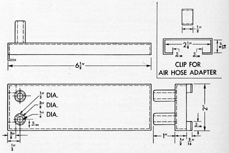 Figure 7-31. Air hose adapter for antenna array.