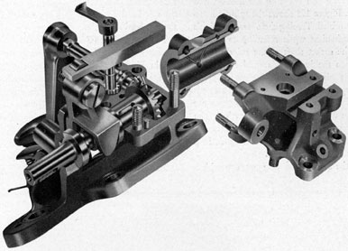 Figure 196 Housing and assembled parts
shown from the back.