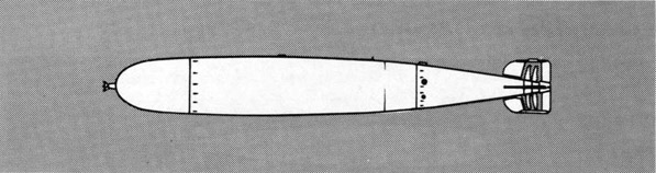 Whitehead Torpedo Mk 1 (5 meter)