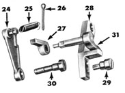 Figure 35-The Starting Gear, disassembled right hand side