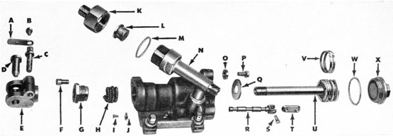 Figure 88B-Steering Engine, disassembled-