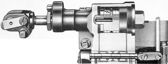Figure 89B-Steering Engine in position which results in rudders assuming hard-over-to-port position.