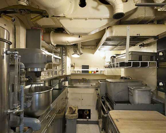 Photo of galley.